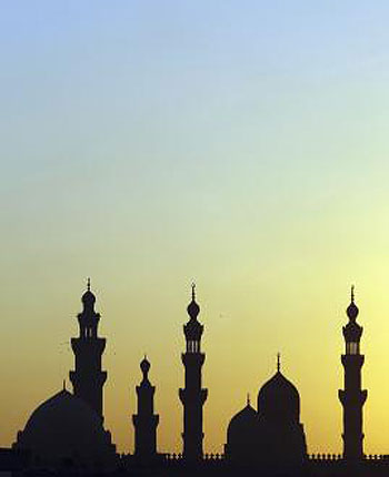 A general view of mosques during sunset in Old Cairo December 22, 2012. (R)