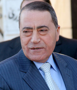 An undated picture released by the Jordanian official news agency PETRA shows newly appointed Prime Minister Maaruf Bakheet, 58, in Amman (AFP)