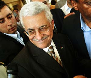 Palestinian leader Mahmoud Abbas