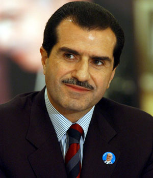 Picture dated 15 June 2005 of Lebanese MP and leading journalist and chief editor of the daily newspaper an-Nahar, Gibran Tueni, in Beirut. Tueini was killed early Monday in a car bomb attack (EPA)