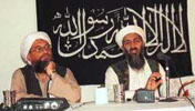 Ayman al- Zawahiri and Osama Bin Laden
