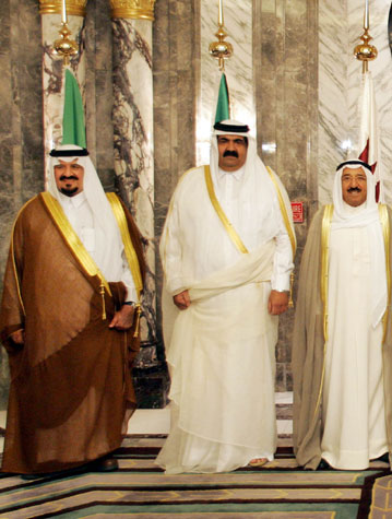 Leaders of Gulf Cooperation Council At the consultative summit in Riyadh (AFP)