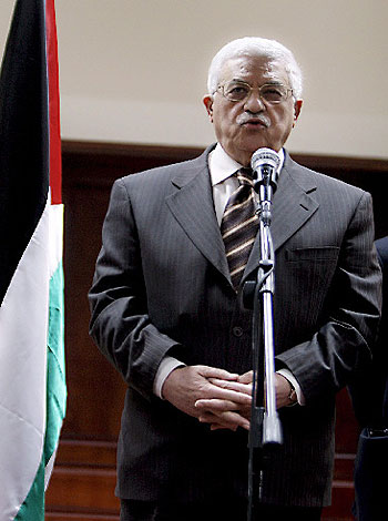 Palestinian President Mahmoud Abbas (EPA)
