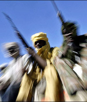Members of the Sudan Liberation Army (SLA), pictured in 2004 (AFP)
