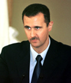 Syrian President Bashar Al-Asad (AP)