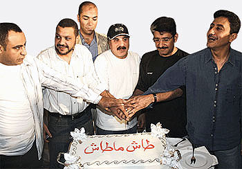The cast and crew of "Tash Ma Tash" (AAA Photo)