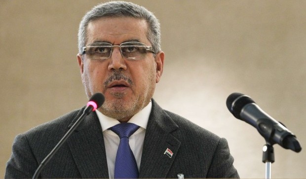 Iraqi Vice-President Khodhair al-Khozaei addresses the 22nd session of the Human Rights Council at the United Nations in Geneva February 25, 2013. (REUTERS/Denis Balibouse)
