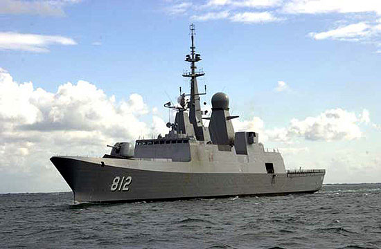 Navy: The Al Riyadh (F3000S) class multipurpose anti-air warfare frigates (Asharq Al-Awsat Photo)