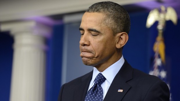 US President Barack Obama responds to a question during a press conference at the White House in Washington, DC, USA, March 01 2013. Source: EPA/SHAWN THEW