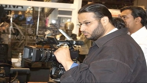 File photo of Talal Ayel behind the camera (AAA)