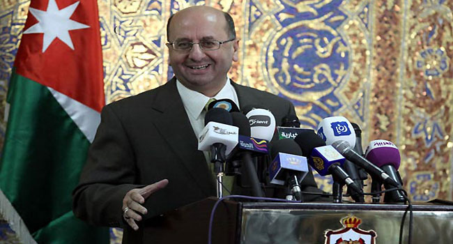 File photo of Jordan Information Minister Samih Maaytah. (AAA)