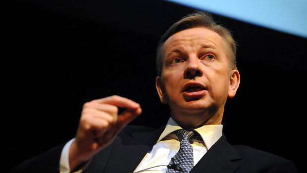UK Education secretary Michael Gove