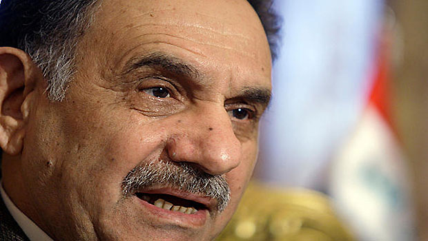 Iraq’s Deputy Prime Minister Saleh Al-Mutlaq. (AP Photo)