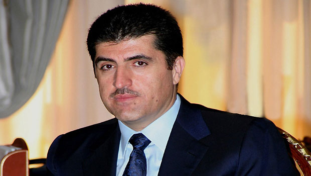 Nechervan Barzani, prime minister of Iraq's Kurdish provinces (KRG)