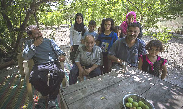 Saleh Khaliم and his family, the last Alawites in Darkush (AAA)