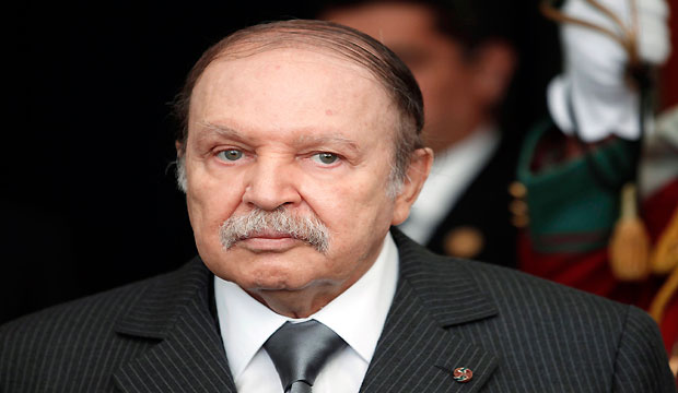 Algeria's President Abdelaziz Bouteflika is seen at the presidential palace in Algiers, in this file picture taken December 11, 2011. (REUTERS/Louafi Larbi/Files)