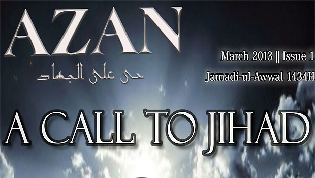 Azan Magazine’s first cover
