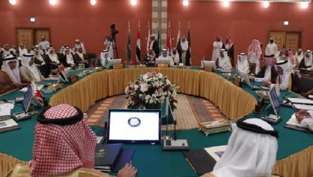 Supreme Council of the General of the Gulf Cooperation Council (GCC) Foreign Ministers attend the GCC's 126th session on June 2, 2013 in the Saudi city of Jeddah. AFP PHOTO/STR