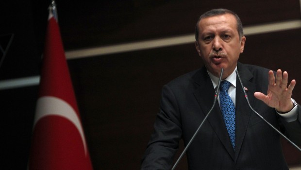 Turkey's Prime Minister Tayyip Erdogan speaks during a AK Party (AKP) meeting in Ankara, June 14, 2013. Source: Reuters/Dado Ruvic