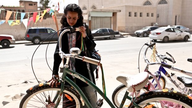 This image released by the TriBeca Film Festival shows a scene from "Wadjda", a film shot in Saudi Arabia, and the first Saudi film made by a female director. Source: AP Photo/TriBeca Film Festival
