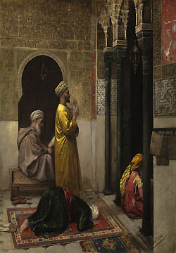'A Moment of Prayer' by Rudolph Weisse. (Sotheby's)