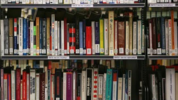File photo of books on a library shelf. (AFP Photo/Loic Venance)