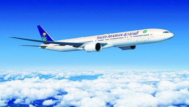 File photo of a Saudi airliner. (Source: Ibrahim Abu Zaied)
