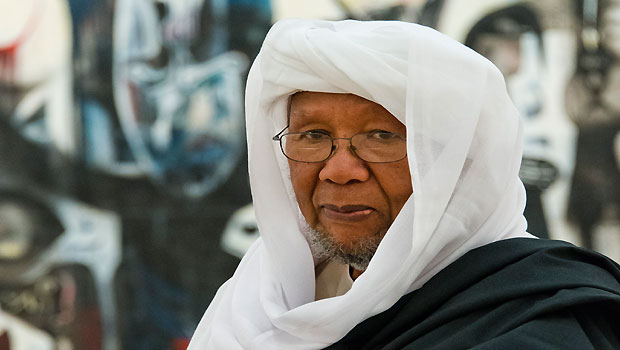 File photo of Ibrahim El-Salahi. 