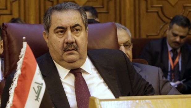 Iraqi Foreign Minister Hoshyar Zebari attends the Arab foreign ministers' meeting in Cairo on November 3, 2013. (REUTERS/Mohamed Abd El Ghany)