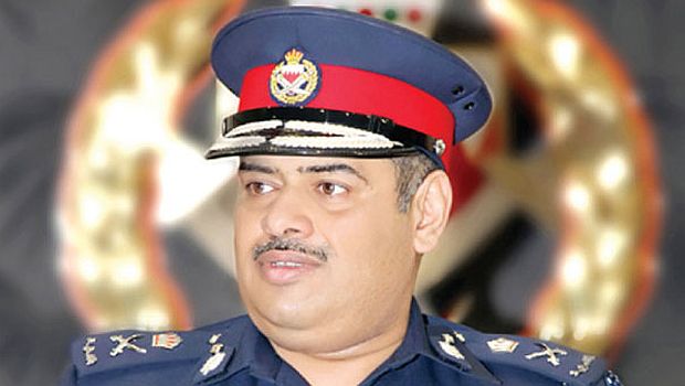 File photo of Bahraini Public Security Force commander Maj. Gen. Tarek Al Hasan. (Asharq Al-Awsat)