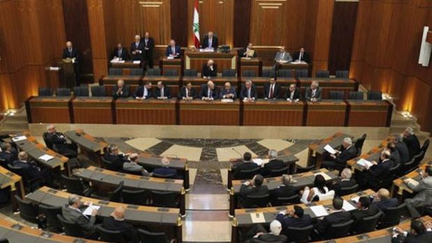 Lebanese MPs attend a parliament session in Beirut, Lebanon, on May 31, 2013. (Reuters/Mohamed Azakir)