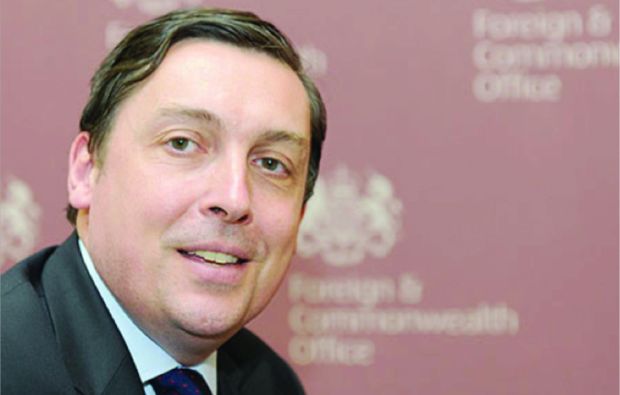 File photo of UK Special Representative to the Syrian Opposition Jon Wilks. 