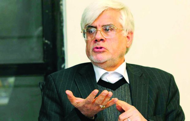 File photo of former Iranian Vice President Mohammad-Reza Aref. (Asharq Al-Awsat) 