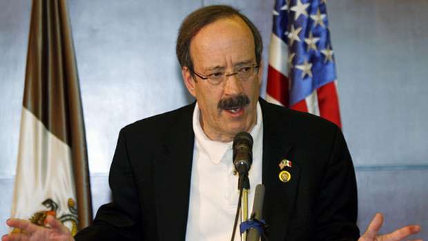 Eliot Engel giving a speech at the White House, August 30, 2013. (AP Photo)