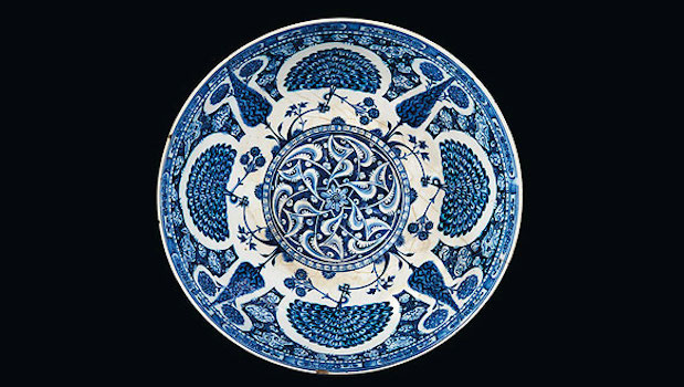 An example of Iznik China dating to circa 1510. (Photo courtesy of )