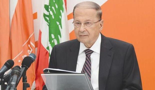 Michel Aoun. (Asharq Al-Awsat)