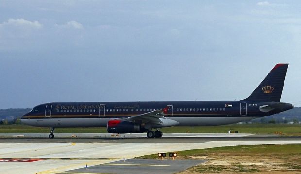 File photo of a Royal Jordanian jet airliner. (AFP Photo/Alexander Klein)