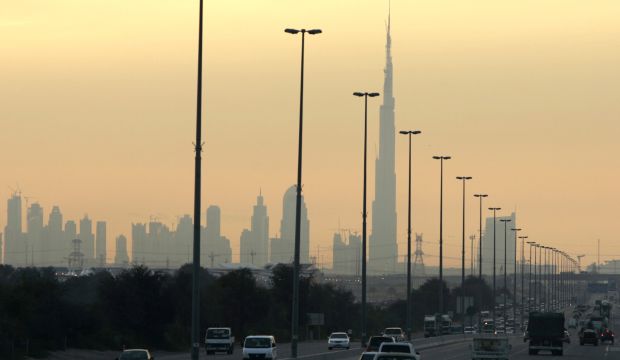Dubai's Burg Khalifa, the world's tallest building, is seen under construction in this January 20, 2008, file photo. Dubai has announced plans to send a satellite to Mars.(AP Photo/Kamran Jebreili, File)