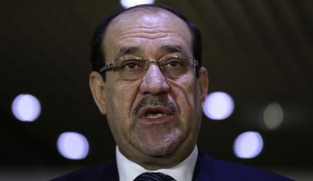 Iraqi Prime Minister Nuri Al-Maliki speaks during a news conference in Baghdad. (Reuters)