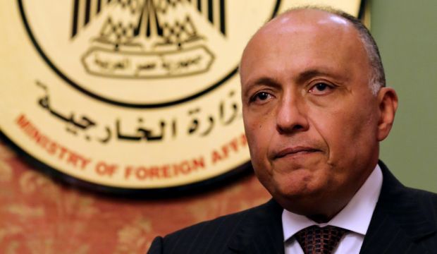 File photo of Egyptian Foreign Minister Sameh Shokri taken on July 21, 2014. (EPA/KHALED ELFIQI)