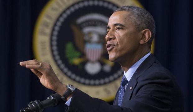 US President Barack Obama delivers remarks at the Global Health Security Agenda Summit, at the Eisenhower Executive Office Building (EEOB) in Washington DC, USA, on September 26, 2014. (EPA/Michael Reynolds)