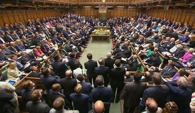 Members of the UK's Parliament are seen attending a session of Parliament in the House of Commons, called to discuss the Syria crisis, in this still image taken from video, in London, on August 29, 2013 (Reuters/UK Parliament via Reuters TV)