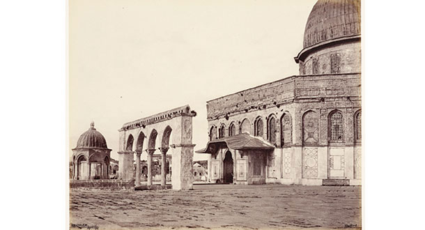Dome of the Rock in Jerusalem. (Royal Collection - Queen Elizabeth II)