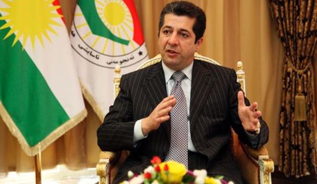 Masrour Barzani, head of the Kurdish region's National Security Council, speaks during an interview with Reuters in Erbil, in Iraq's Kurdistan region, July 19, 2014. (Reuters)