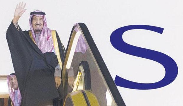 Saudi Crown Prince Salman Bin Abdulaziz leaves Riyadh, Saudi Arabia, on November 10, 2014, to attend the G20 Leaders' Summit in Australia. (SPA)