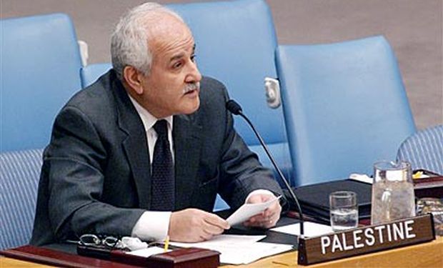 File photo of Palestinian Observer to the UN, Riyad Mansour. (AP Photo) 