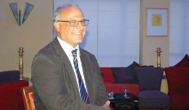 File photo of UK ambassador to Libya Michael Aron. (Asharq Al-Awsat)