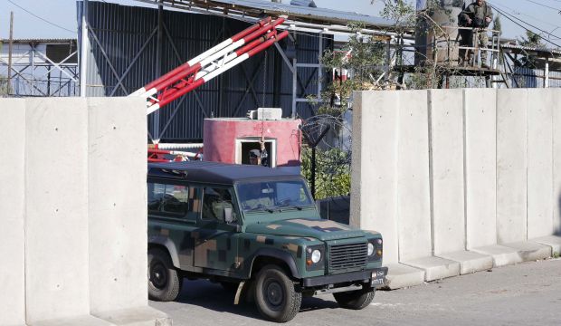 A military vehicle drives out of Lebanon's Roumieh prison, on January 12, 2015. (REUTERS/Mohamed Azakir)