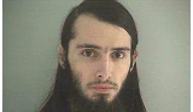 Christopher Lee Cornell was charged on January 14, 2015 for plotting to attack the US Capitol. (EPA/Butler County Sheriff Office)
