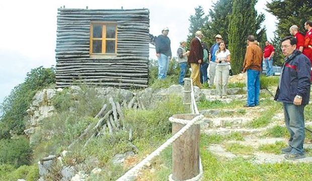Walking trails criss-cross the 150-hectare Bentael Nature Reserve in Lebanon.(Asharq Al-Awsat)